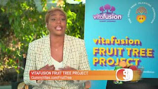 Tiffany Haddish talks about giving back through the Vitafusion Fruit Tree Project