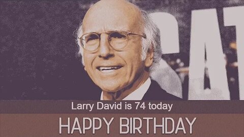 Happy birthday Larry David ||Larry David||birthday wish to Larry ||special song for Larry David #74