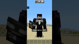 Venom no minecraft 😵😱😱😱😱😱😱😱😱#minecraft #fypシ #venom #marvel