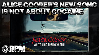 Alice Cooper's New Song Is Not About Cocaine - "White Line Frankenstein"