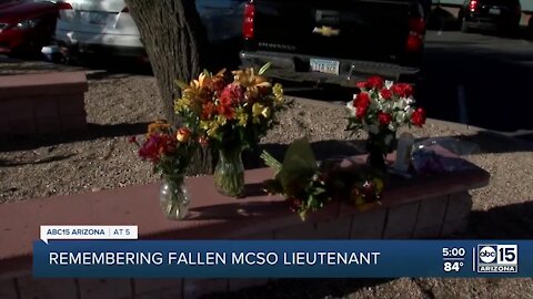Remembering fallen MCSO Lieutenant Chad Brackman a day after his death