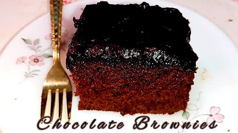 The Best Fudgy Brownie Recipe | Simple way Of Making The Perfect Fudgy Brownie
