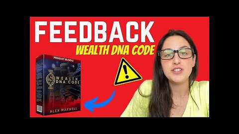 WEALTH DNA CODE ((BEWARE !!)) -Wealth Manifestation - Wealth Manifestation Honest Review? WEALTH DNA