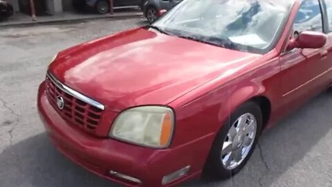 2004 CADILLAC DEVILLE DTS 4 DOOR SEDAN