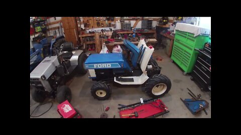 I bought another garden tractor... I think i need a support group. Ford LGT17H