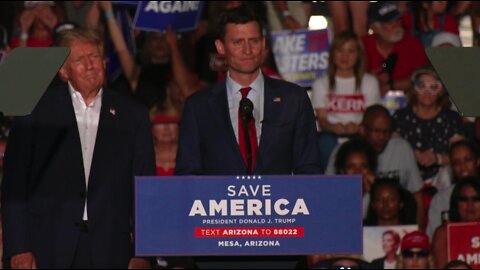 Blake Masters at Save America Rally in Mesa, AZ - 10/9/22