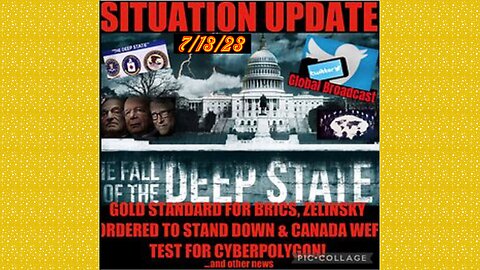 SITUATION UPDATE 7/13/23 - Deep State Narrative Crumbling, 3 Letter Agencies Corruption Exposed