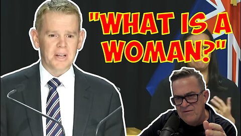 New Zealand Prime Minister Chris Hipkins Asked "What is a Woman"