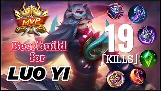Best build for Luo Yi. #mobile legends #MLBB