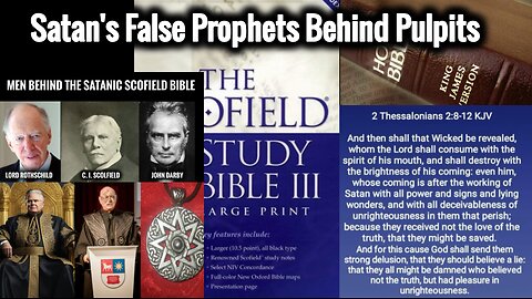 SATAN'S FALSE PROPHETS BEHIND PULPITS