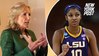 Angel Reese: LSU wouldn't let Jill Biden into its locker room before championship game