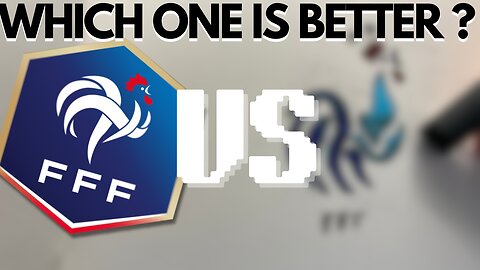 Creating a New Football French Federation Logo | Day #33 | Design Concept