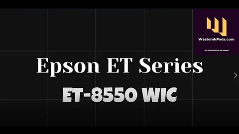 Epson ET Series ET 8550 WIC