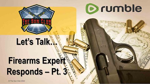 Debunking an "Expert" - Part 3 with Special Guest "Sniper"