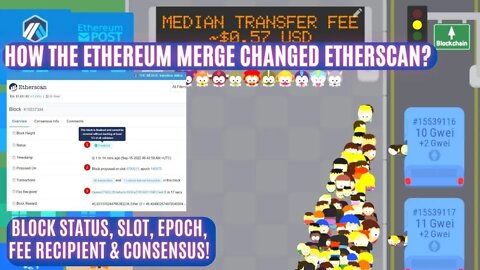 How The Ethereum Merge Changed Etherscan? Block Status, Slot, Epoch, Fee Recipient & Consensus!