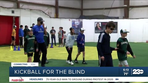 Kickball for the blind