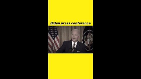 Joe Biden press conference 😂🤣