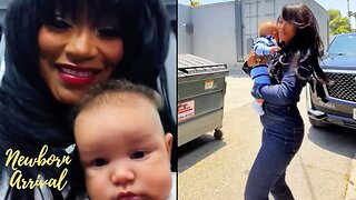 Keke Palmer Serenades Son Leodis For Being 4 Months Old! 🗣