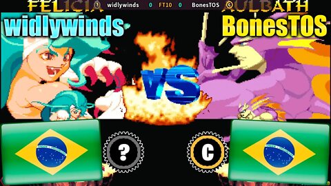 Vampire Hunter: Darkstalkers Revenge (widlywinds Vs. BonesTOS) [Brazil Vs. Brazil]