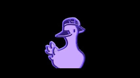 Game Cube duck with hat dancing to Hey Ya by OutKast #shorts