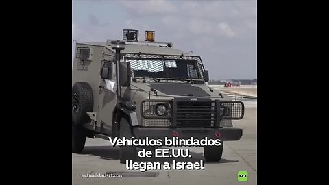 EEUU entrega mas vechiculos blindados a Israel