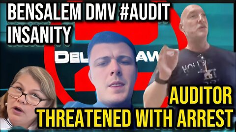 BENSALEM DMV SHUTS DOWN AND AUDITOR THREATENED WITH ARREST OVER A CAMERA; LAWSUIT FILED #audit