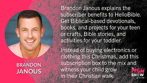 Ep. 90 - Kids Can Celebrate Jesus Daily With This Great Gift Idea From Brandon Janous