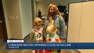 Cherokee Nation offering COVID-19 vaccine to kids 5 and up