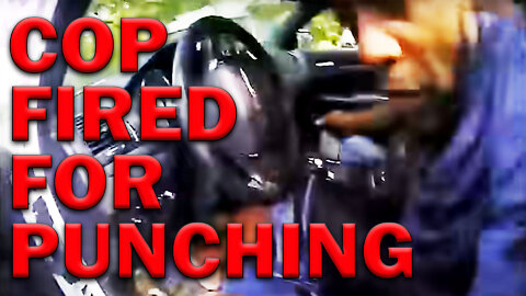 Cop Fired For Hitting Suspect In Face On Video! - LEO Round Table S07E21b