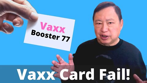 Vaxx Card Checks Will Not Protect You! No Controversial Arguments. Just Common Sense.