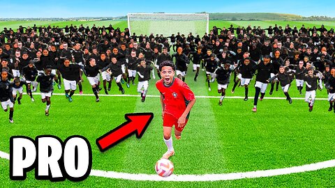 Jr Ronaldo vs. 100 Kids: Ultimate Soccer Showdown