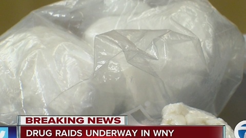 Drug raids underway in Buffalo