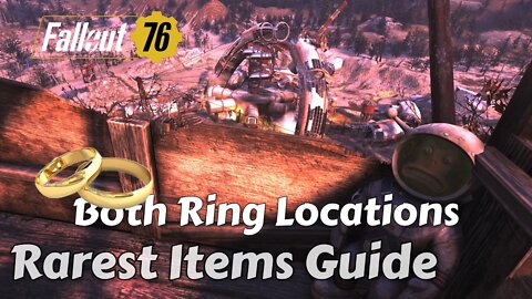 Fallout76 Guide / How to find The Two rarest RINGS to date! fallout 76 2021