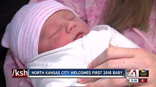 North Kansas City welcomes first 2018 baby