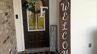 Making A Welcome Sign From Reclaimed Wood - Glowforge Letter Cutting