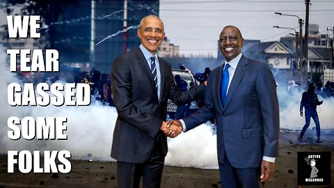 Kenya's President Met With Obama Then Tear Gassed His Sister