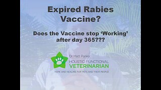 Expired Rabies Vaccine?