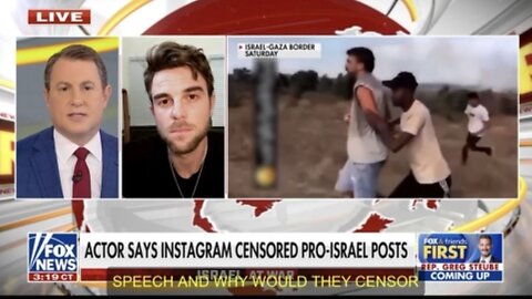 Actor Says TikTok, Instagram Censored Him For Posts On Hamas Atrocities