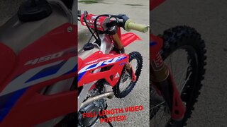 2022 Honda CRF450RWE WORKS EDITION #Shorts