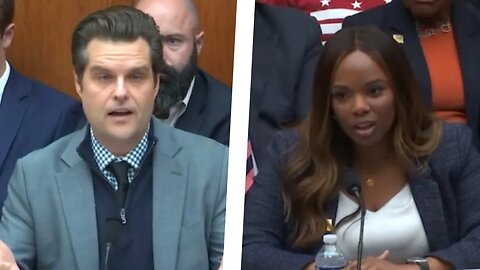 Matt Gaetz CONFRONTS Public Safety Official on OUT OF CONTROL Crime