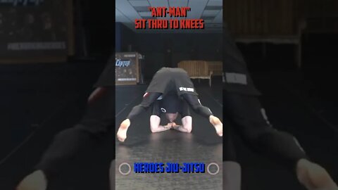 Heroes Training Center | Jiu-Jitsu & MMA Solo Drill "Sit-Thru To Knee" | Yorktown Heights NY #Shorts