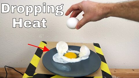 Is It Possible to Cook an Egg Just by Dropping It?