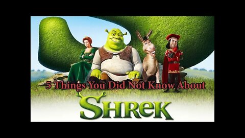 5 Things You Did Not Know About Shrek (2001)