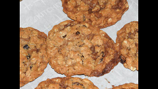 Oat Meal Raisin Cookies and Danish pastry part 1.