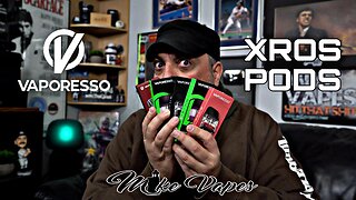 Presentaion Of All The Vaporesso XROS Pods