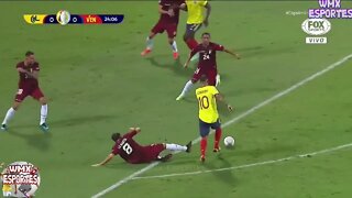 MUITA CONFUSÃO Colômbia x Venezuela Melhores Momentos Copa América 17 06 2021