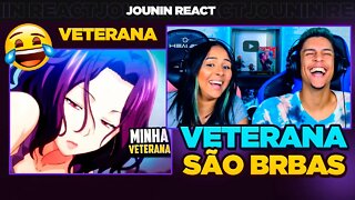 O PODER DA VETERANA (ZUEIRA ANIME) | [React em Casal] 🔥