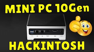 MINI PC 10Gen i9-10885H DO ALIEXPRESS como HACKINTOSH (HACKMINI)!!! CONFERE COMO FICOU!!!