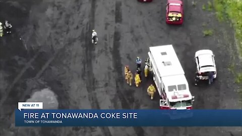NYS DEC investigating fire at Tonawanda Coke site
