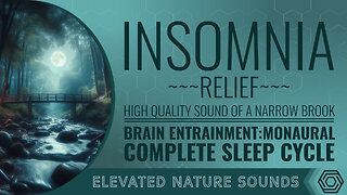 Insomnia Relief: The Most Natural Way to Fall Asleep Fast / 8 Hours with True Black Screen